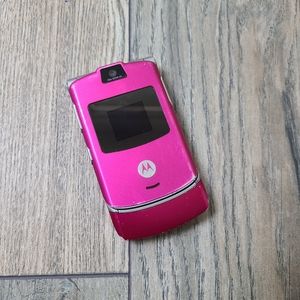 Vintage Pink Razor Phone | Motorola